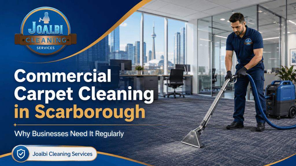 Commercial Carpet Cleaning in Scarborough: Why Businesses Need It Regularly