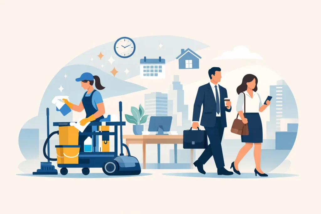 A Cleaning Service for Busy Professionals