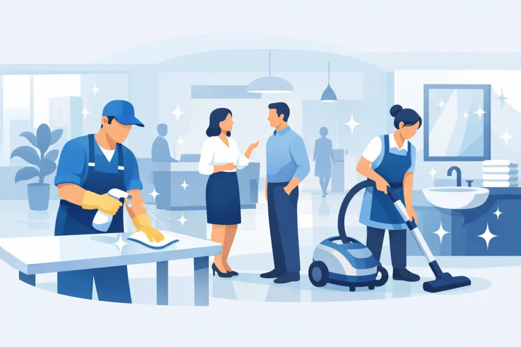 Workplace Sanitation That Staff and Guests Notice