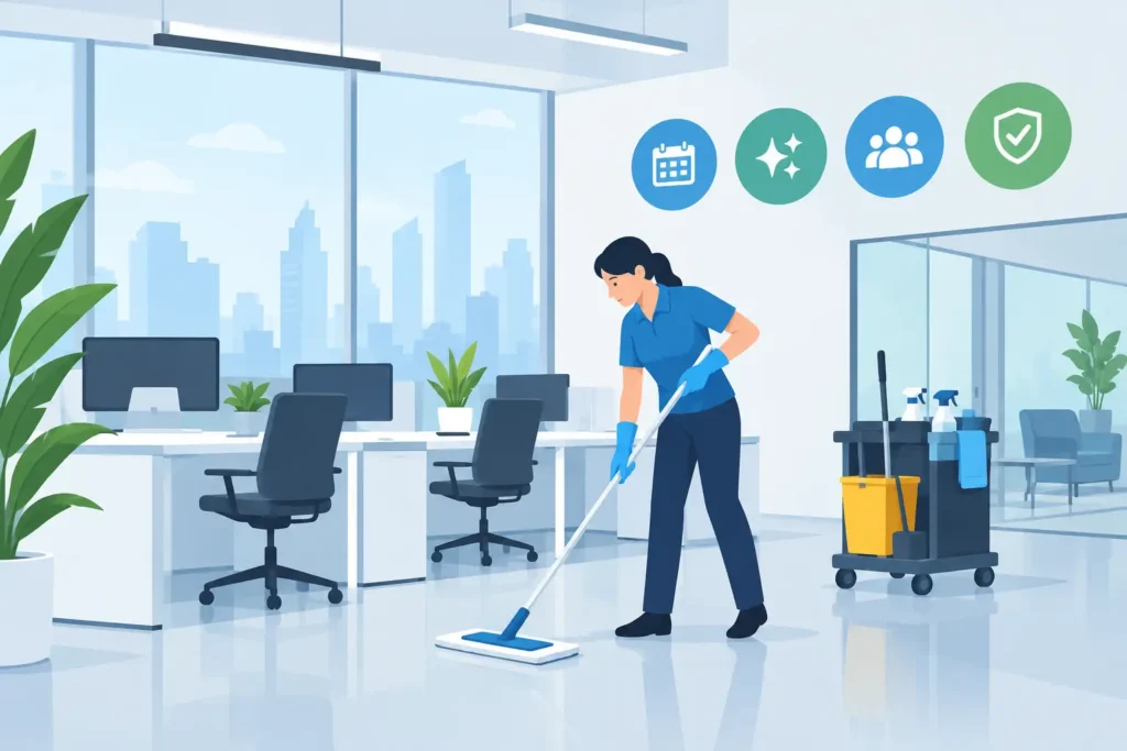 Commercial Cleaning Frequency Guide for Workplaces