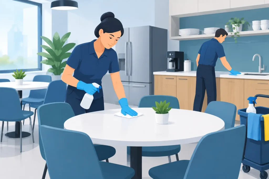 How to Sanitize Office Break Rooms Properly