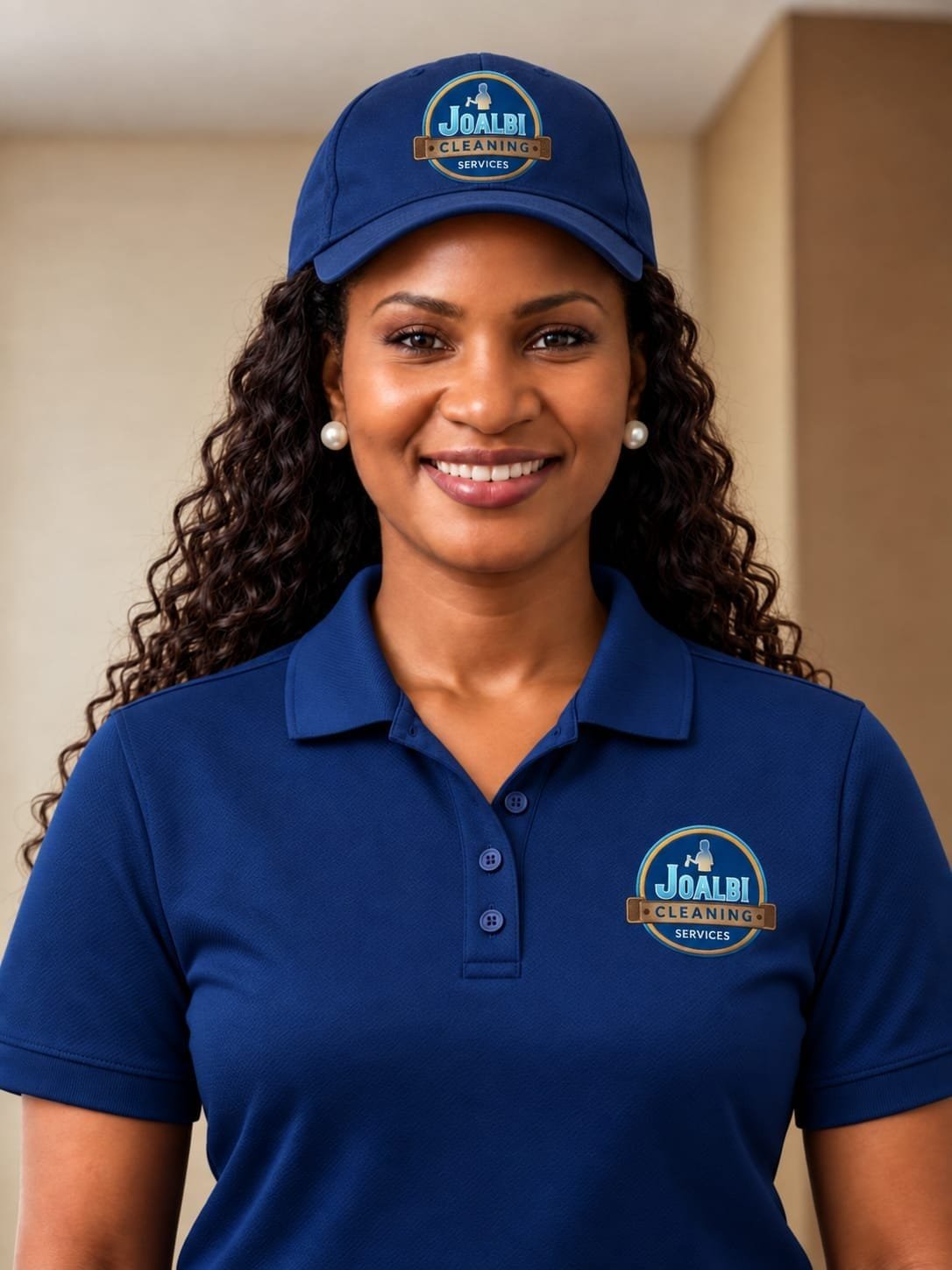 Suzanne, owner of Joalbi Cleaning Services