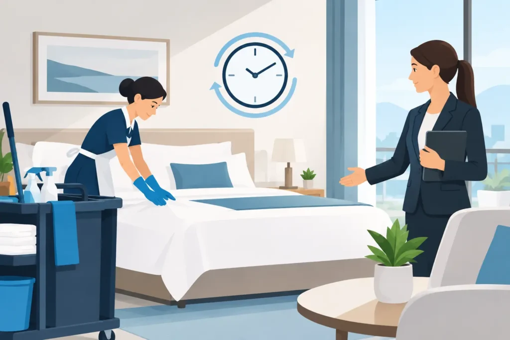 Turnover Cleaning Timing for a Spotless Handoff
